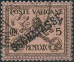 Obrázek k výrobku 37462 - 1931, Vatikán, 0016, Výplatní známka ⊙