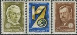 Obrázek k výrobku 37548 - 1961, Maďarsko, 1762/1764A, Ministerská konference Organizace socialistických spojů (OSS), Varšava ∗∗
