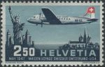 Obrázek k výrobku 37654 - 1946, Švýcarsko, 0470, Letecká známka: \"Pro Aero 1946\" ∗∗