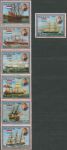 Obrázek k výrobku 37723 - 1980, Paraguay, 3314/3322, Mezinárodní výstavy poštovních známek: Obrazy lodí ∗∗