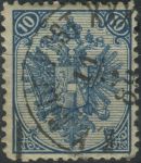 Obrázek k výrobku 37759 - 1879, Bosna a Hercegovina, 002IAc, Výplatní známka: Dvojhlavý orel ⊙