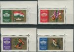 Obrázek k výrobku 37783 - 1961, Maďarsko, 1765/1768A, Mezinárodní výstava poštovních známek \"Budapešť 1961\" (I) ∗∗ P H