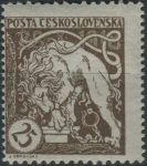 Obrázek k výrobku 38033 - 1919, ČSR I, 0027BVV, Výplatní známky: Legionářské - 1. výročí vzniku ČSR ∗∗