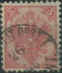 Obrázek k výrobku 38054 - 1890, Bosna a Hercegovina, 004IM, Výplatní známka: Dvojhlavý orel ⊙