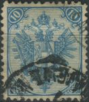Obrázek k výrobku 38056 - 1879, Bosna a Hercegovina, 005IA, Výplatní známka: Dvojhlavý orel ⊙