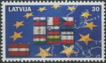 Obrázek k výrobku 38067 - 2004, Litva, 0844, Vstup do Evropské unie (EU) ∗∗