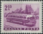 Obrázek k výrobku 38117 - 1963, Maďarsko, 1935A, Výplatní známka: Dopravní prostředky - Televizní vůz před tribunou ∗∗