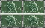 Obrázek k výrobku 38251 - 1949, Švýcarsko, 0519, 100 let Spolkové pošty: Poštovní trubka ∗∗ ⊞