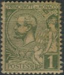 Obrázek k výrobku 38253 - 1885, Monako, 0001, Výplatní známka: Kníže Karel III. ∗∗