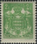 Obrázek k výrobku 38264 - 1938, Monako, 0143, Výplatní známka: Státní znak ∗∗