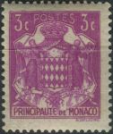 Obrázek k výrobku 38265 - 1938, Monako, 0144, Výplatní známka: Státní znak ∗∗