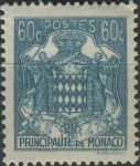 Obrázek k výrobku 38276 - 1943, Monako, 0224, Výplatní známka: Pohledy - Státní znak ∗∗