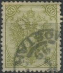 Obrázek k výrobku 38358 - 1895/1899, Bosna a Hercegovina, 006IIA, Výplatní známka: Dvojhlavý orel ⊙