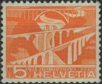 Obrázek k výrobku 38553 - 1949, Švýcarsko, 0530, Výplatní známka: Krajinky a technické motivy - Mosty u St. Gallen ∗∗