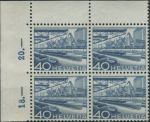Obrázek k výrobku 38589 - 1949, Švýcarsko, 0537, Výplatní známka: Krajinky a technické motivy - Rýnský přístav, Basilej ∗∗ ⊞ o P