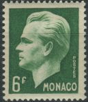 Obrázek k výrobku 38597 - 1950, Monako, 0415, Letecká známka: Nástup knížete Rainiera III. na trůn ∗∗