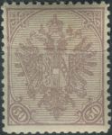 Obrázek k výrobku 38723 - 1900, Bosna a Hercegovina, 017A, Výplatní známka: Dvojhlavý orel ∗∗