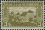 Obrázek k výrobku 38730 - 1906, Bosna a Hercegovina, 030C, Výplatní známka: Mostar s mostem ∗