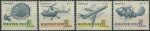 Obrázek k výrobku 38793 - 1967, Maďarsko, 2351/2354IASt, Letecké známky: Mezinárodní výstava leteckých poštovních známek AEROFILA 67, Budapešť (II); Den poštovní známky ∗∗