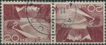 Obrázek k výrobku 38999 - 1950, Švýcarsko, 0530Tb, Výplatní známka: Krajinky a technické motivy - Mosty u St. Gallen ⊙