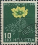 Obrázek k výrobku 39004 - 1948, Švýcarsko, 0515, \"Pro Juventute\": Alpské květiny - Digitalis grandflora ⊙