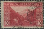 Obrázek k výrobku 39177 - 1906, Bosna a Hercegovina, 034A, Výplatní známka: Řeka Vrba ⊙
