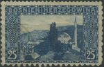 Obrázek k výrobku 39181 - 1906, Bosna a Hercegovina, 035C, Výplatní známka: Starý most přes Narentu, Mostar ⊙
