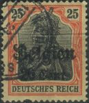 Obrázek k výrobku 39370 - 1916/1918, Zemská pošta v Belgii, 14, Výplatní známka: Germania ⊙