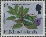 Obrázek k výrobku 39568 - 1984, Falklandské ostrovy, 0393, Výplatní známka: Pavouci a hmyz - Lissopterus quadrinotatus ∗∗