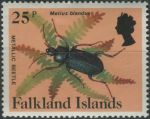 Obrázek k výrobku 39571 - 1984, Falklandské ostrovy, 0398, Výplatní známka: Pavouci a hmyz - Caneorhinus biangulatus ∗∗