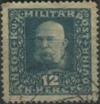 Obrázek k výrobku 39644 - 1916, Bosna a Hercegovina, 102, Výplatní známka: Císař František Josef I. ⊙