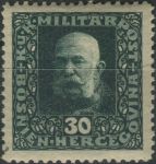 Obrázek k výrobku 39648 - 1916, Bosna a Hercegovina, 101, Výplatní známka: Císař František Josef I. ∗