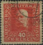 Obrázek k výrobku 39649 - 1916, Bosna a Hercegovina, 105, Výplatní známka: Císař František Josef I. ⊙