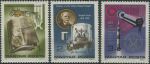 Obrázek k výrobku 39687 - 1975, Maďarsko, 3046/3052A, Letecké známky: Americko-sovětská vesmírná spolupráce Apollo-Sojuz ∗∗