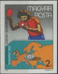 Obrázek k výrobku 39716 - 1982, Maďarsko, 3547A, Mistrovství Evropy ve stolním tenise, Budapešť ∗∗