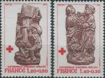 Obrázek k výrobku 39803 - 1980, Francie, 2231/2232A, Červený kříž ∗∗