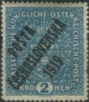 Obrázek k výrobku 39820 - 1919, ČSR I, 0048I, PČ 1919: Výplatní známka velkého formátu z let 1916-1919 (státní znak) ∗∗