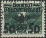 Obrázek k výrobku 39901 - 1940, Generální Gouvernement, 038, Doplatní známka Polska s přetiskem ⊙