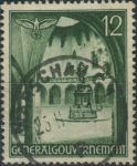 Obrázek k výrobku 39909 - 1940, Generální Gouvernement, 042, Výplatní známka: Stavby - Krakovská brána, Lublin ⊙