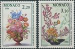 Obrázek k výrobku 39963 - 1984, Monako, 1664/1665, Mezinárodní soutěž ve vázání květin, Monte Carlo 1985 ∗∗