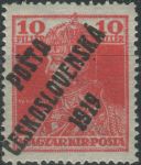 Obrázek k výrobku 40094 - 1919, ČSR I, 0119, PČ 1919: Výplatní známka z roku 1918 (král Karel IV.) ∗∗