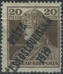 Obrázek k výrobku 40095 - 1919, ČSR I, 0119VV, PČ 1919: Výplatní známka z roku 1918 (král Karel IV.) ∗∗