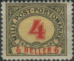 Obrázek k výrobku 40144 - 1904, Bosna a Hercegovina, DL01A, Doplatní známka: Číslice ∗