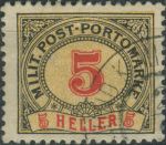 Obrázek k výrobku 40152 - 1904, Bosna a Hercegovina, DL04B, Doplatní známka: Číslice ⊙