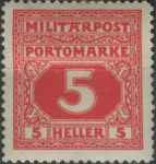Obrázek k výrobku 40164 - 1916, Bosna a Hercegovina, DL26, Doplatní známka: Číslice ∗∗