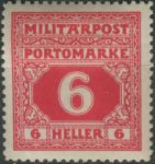 Obrázek k výrobku 40165 - 1916, Bosna a Hercegovina, DL16, Doplatní známka: Číslice ∗