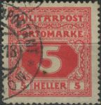 Obrázek k výrobku 40170 - 1918, Bosna a Hercegovina, DL15f, Doplatní známka: Číslice ⊙
