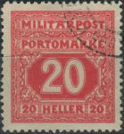 Obrázek k výrobku 40173 - 1916, Bosna a Hercegovina, DL18, Doplatní známka: Číslice ⊙