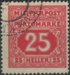 Obrázek k výrobku 40174 - 1916, Bosna a Hercegovina, DL20, Doplatní známka: Číslice ⊙