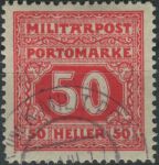Obrázek k výrobku 40175 - 1916, Bosna a Hercegovina, DL21, Doplatní známka: Číslice ⊙